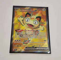Pokemon Meowth Ex Full Art TCG Perfect Order 107/088 Near Mint - Image 1