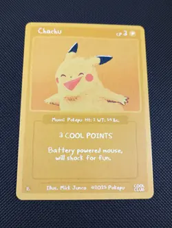 Pokepu Chachu (Pikachu) 2025 Cool Club Collection Mick Junco Pokemon Fan Art - Image 1