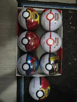 Pokemon tcg Pokeball SEALED tins LOT OF 6 Brand New Sealed E25. Destined Rivals - Image 2