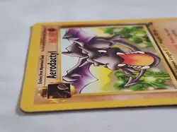 First Edition Aerodactyl 1st Edition 1999 Fossil Pokemon Non-Holo Card 16/62 - Image 3