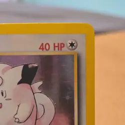 Pokemon TCG Clefairy Base Set 5/102 1999 Unlimited Holo Rare WotC LP - Image 3