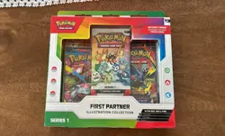 Pokemon First Partner Illustration Collection Series 1 Promo Box Charmander Squ… - Image 1