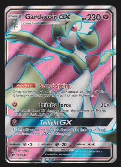 2017 Sun & Moon - Burning Shadows Gardevoir-GX Stage 2/Rare Ultra #140 - Image 1