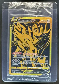 2019-2023 Pokemon SWSH Black Star Promos Zamazenta V #SWSH077 - Image 1