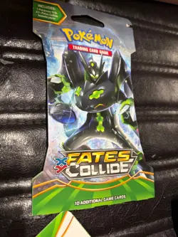 Pokemon FATES COLLIDE Sleeved Booster Pack COMPLETE ART SET - 4 Packs SEALED - Image 3