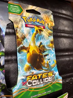 Pokemon FATES COLLIDE Sleeved Booster Pack COMPLETE ART SET - 4 Packs SEALED - Image 4