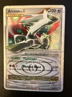 Arceus Lv. X Pokemon TCG 95/99 2009 Pokemon Nintendo HP120 Level Up 95/99 - Image 2