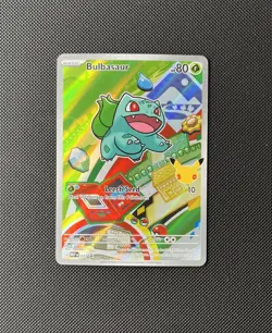 Pokemon TCG First Partner Illustration Collection Series 1 Kanto GEN 1 Starters - Image 3