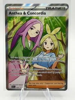Anthea and Concordia 254/217 Ascended Heroes Pokemon TCG Full Art Trainer - Image 1