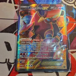 Pokemon TCG Volcanion EX Ultra Rare Full Art XY Steam Siege 107/114 Holo - Image 1