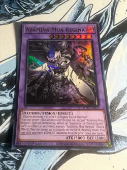 Yugioh! Azamina Moa Regina ROTA-EN033 Rage of the Abyss 2024 - Image 1