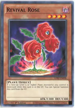 Yugioh - Revival Rose LDS2-EN098 1st Edition - Legendary Duelists: Season 2 - Image 1