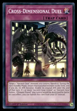 Cross-Dimensional Duel LDS1-EN091 Common / Short Print Yu-Gi-Oh 1st Edition NM - Image 1