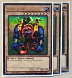 3x Sengenjin 1st Edition Ultra Rare BLTR-EN049 Yu-Gi-Oh! - Image 1