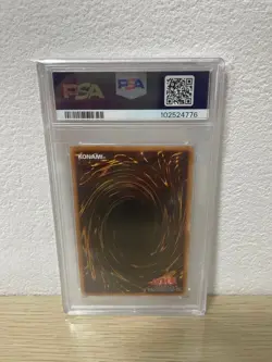 Yu-Gi-Oh PSA9 Clear Wing Synchro Dragon CROS-JP046 Ghost Rare 2015 Japanese - Image 2