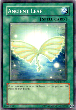 Ancient Leaf ANPR-EN061 Yu-Gi-Oh! Unlimited Light Play - Image 1
