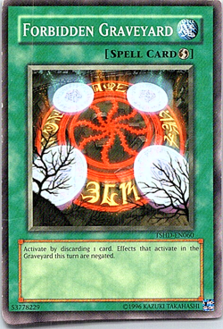 Forbidden Graveyard THSD-EN060 Yu-Gi-Oh! Heavy Play Unlimited - Image 1
