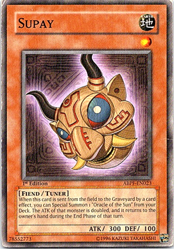 Supay ABPF-EN023 Yu-Gi-Oh! Heavy Play 1st Edition - Image 1