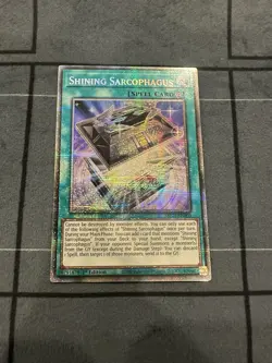 Shining Sarcophagus MP25-EN005 Euro English Starlight Rare Yu-Gi-Oh - Image 1