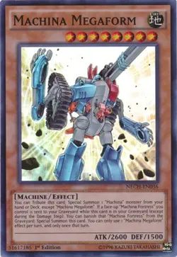 1 x Machina Megaform - NECH-EN036 - Super Rare - Unlimited Edition Near Mint, En - Image 1