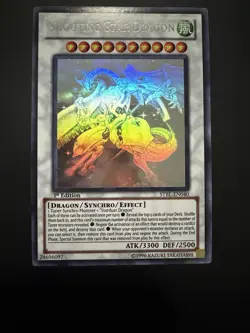 Shooting Star Dragon STBL-EN040 1st ED Ghost Rare Yugioh - Image 1