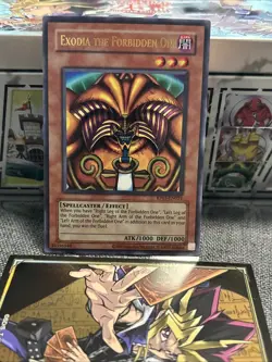 Exodia The Forbiden One Ultra Rare and Right Arm Rare RP01 Unlimited Ed. - Image 1