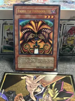 Exodia The Forbiden One Ultra Rare and Right Arm Rare RP01 Unlimited Ed. - Image 3