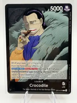 Crocodile OP14-079 Leader One Piece The Azure Sea's Seven - Image 1