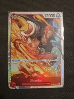One Piece CCG - Shanks OP06-007 SR Wing Of The Captain English NM - Image 1