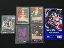 One Piece CCG Card Lot, OP14-084 (NM-M) +OP14 Booster Pack/factory sealed (1x) - Image 1