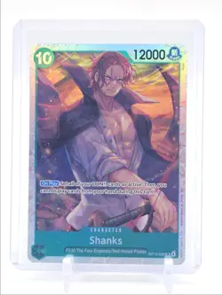 SHANKS 2025 ONE PIECE CARRYING ON HIS WILL SUPER RARE OP13-O28 Q6626 - Image 1