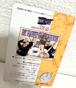 One Piece Card Visual Adventure No.103 BANDAI 2000 Japanese Rare - Image 5