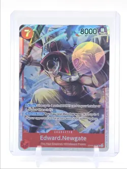 EDWARD.NEWGATE 2024 ONE PIECE RED EDWARD NEWGATE SUPER RARE ST15-002 Q6626 - Image 1