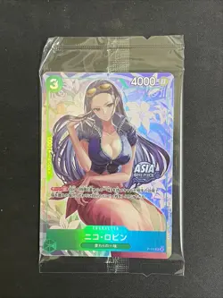 Nico Robin 2025 One Piece Mini-tin Pack Set Vol.2 Asia Promo Japanese #P-111 - Image 1