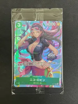 Nico Robin 2025 One Piece Heroines Battle Pack Asia Promo Japanese #P-111 - Image 1