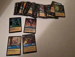 Disney Lorcana With Holos Lot With Scar , Donald Duck Tinker Bell (92 Card Lot) - Image 1