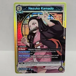 Union Arena Demon Slayer Nezuko Kamado Super Rare UE05BT/KMY-1-011 SR English - Image 1