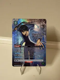 Union Arena UE17BT: SOLO LEVELING Sung Jinwoo UE17BT/SLG-1-048 Super Rare 1-Star - Image 1