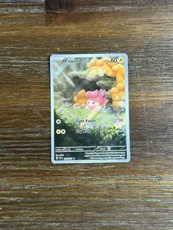 Pawmi 226/091 Holo Illustration Rare Paldean Fates Pokemon Card - Image 1