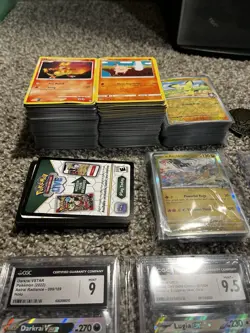Large Mixed Pokemon TCG Lot, Graded Cards,Tins,Holos,Commons, & More!! - Image 4