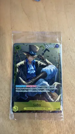Sabo (Tin Pack Set Vol. 2) Promo One Piece Promotion Cards P-073 NM One Piece - Image 1