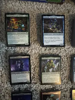1011x Card Lot Teenage Mutant Ninja Turtles- Rare Foil Borderless Pizza Rooftop - Image 2