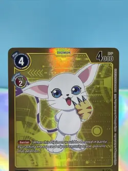 Digimon CCG Adventure Box 2024 Promo Card Gatomon P-120 - Image 2