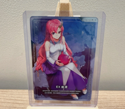 2025 Gundam Chinese Card Game EXRP-002 Lacus Clyne Promo EX resource TCG - Image 1