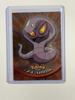 Arbok #24 Topps Holo Foil Blue Label Pokemon Card - MP - Image 1