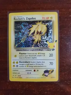 Rocket's Zapdos 15/132 Holo Celebrations Pokemon Card - Image 1