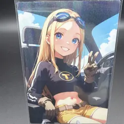Terra Teen Titans Anime Waifu Card Doujin ACG Goddess Holo - Image 1