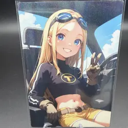 Terra Teen Titans Anime Waifu Card Doujin ACG Goddess Holo - Image 2