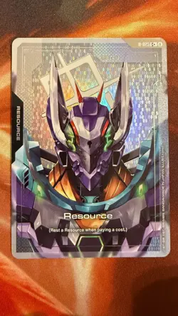 Gundam Card Game - GFfreD Resource R-028 (C+) Steel Requiem - Image 1