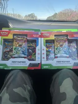 Pokemon Trading Cards 2x First Partner Illustration Collection Series 1 Box - Image 1